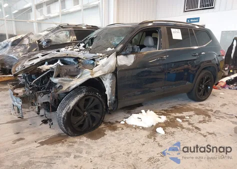 2022 Volkswagen Atlas 3.6L V6 Se W/Technology из США, поврежденный, VIN 1V2KR2CA9NC545276